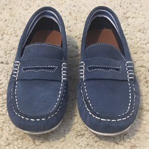 Kids Zara Suede Loafer Shoes Size EURO 30